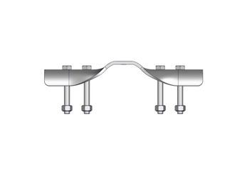 Materiels - Accessoires 200Kg-300Kg - PACK 120 DEMI BRIDES TREFLE LOGETTE DOUBLE BLD