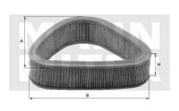 Pièces agricoles - Pièce divers - Filtre de cabine Mann filter