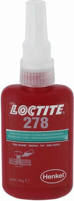 Chimie - Chimie divers - Frein-filet 278 50ml, haute résistance, Loctite
