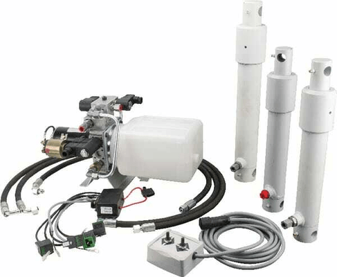 Pièces agricoles - Hydraulique - Unité levage chasse-neige24VDC