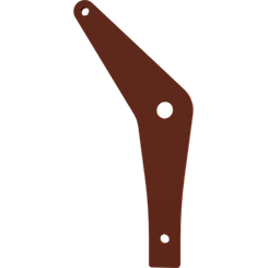 Pièces agricoles - Pièce divers - poignée de frein peinte