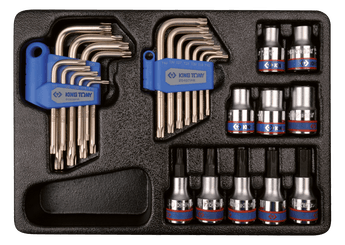 Outils - Outils divers - Module de clés métriques pour servante 26 pièces