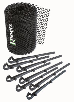 Equipement exterieur - Accessoires - GRILLAGE PROTEGE GOUTTIERE