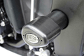 Tampons de protection supérieurs R&G RACING Aero noir Yamaha YZF-R1