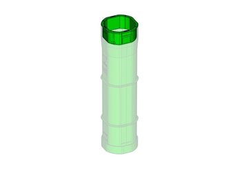 Materiels - Accessoires 0Kg-5Kg - COLLERETTE DE FOURREAU TREFLE VERT D.102MM