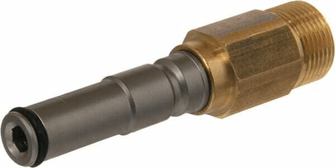 Pièces agricoles - Hydraulique - Accouplement mâle ST-247 x filetage mâle M22x1,5, acier inoxydable