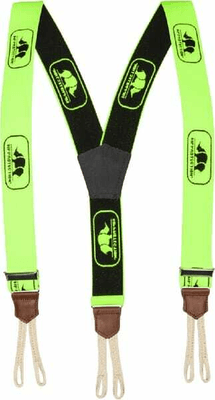 Vêtements et protections - Vêtement  - Bretelles Hi-Vis Jaune/Noir