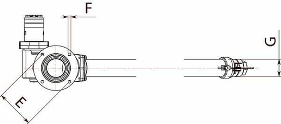Pièces agricoles - Fertilisation & Lisier - Pistolet pivotant 4" hydr.