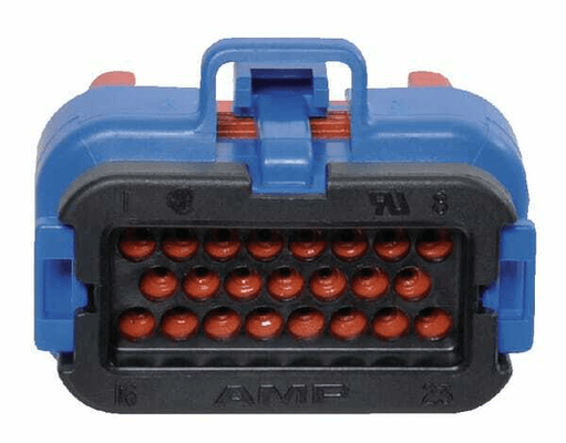 Pièces agricoles - Pièce Pulvérisateur - Logement de fiche 23 P. Femelle Bleu