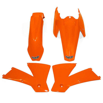 Pièces Quad & Motos - Plastiques - Kit plastique UFO couleur origine orange KTM