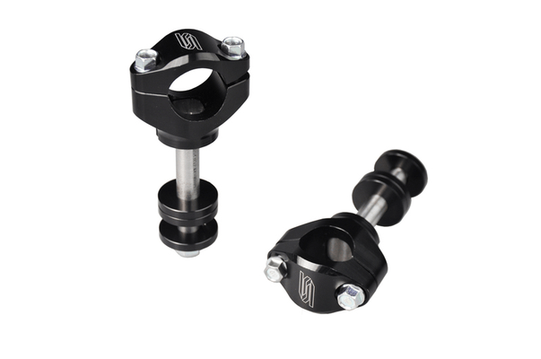 Pièces Quad & Motos - Equipement véhicule - Pontets de guidon SCAR Ø28.6mm +30 à 45mm té de fourche d'origine