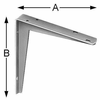Pièces agricoles - Fasteners - Support de tablette 200 mm