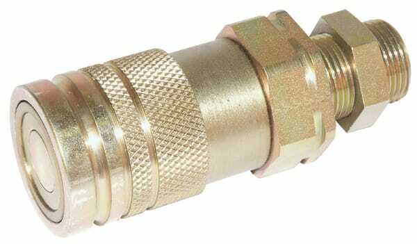 Pièces agricoles - Hydraulique - Coupleur femelle cloison M22