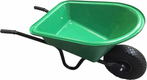 Brouette verte enfants