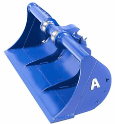 Pièces agricoles - TP pièce adaptable - Godet de curage type MORIN, M0/02, 1000mm