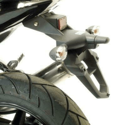Pièces Quad & Motos - Equipement véhicule - Support de plaque R&G RACING noir Hyosung