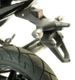 Support de plaque R&G RACING noir Hyosung
