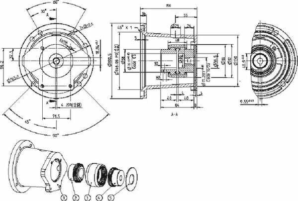 Pièces agricoles - Hydraulique - Lanterne