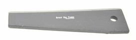 Lame de gyrobroyeur droit 110x360 utilisable pour Gard