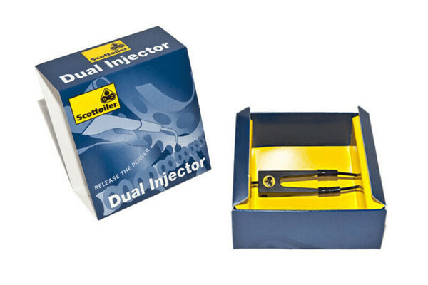 Pièces Quad & Motos - Lubrifiants et nettoyants - Injecteur double embout SCOTTOILER pour eSystem & vSystem