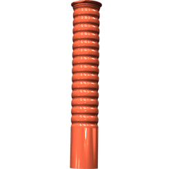 Pièces agricoles - Pièce divers - tube diffuseur 135-système -peint-