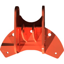 Pièces agricoles - Pièce divers - support soudé peint