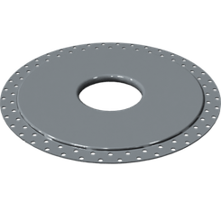 Pièces agricoles - Pièce divers - plaque inf 40 distributeur Ø135 syst.