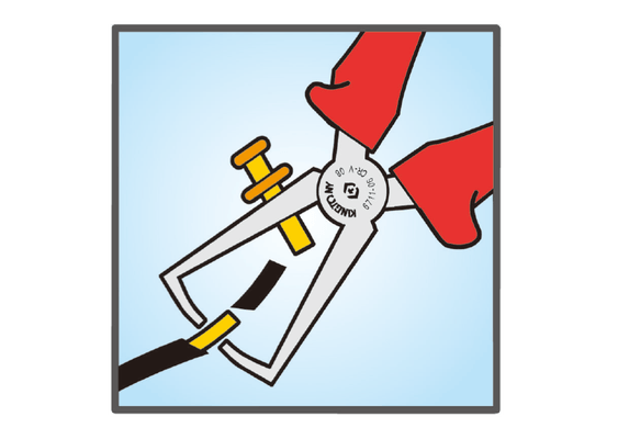 Outils - Outils divers - Pince à dénuder 160mm VDE EN 60900