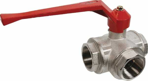 Pièces agricoles - Hydraulique - Vanne bois.sph.3v. L 2" f/f