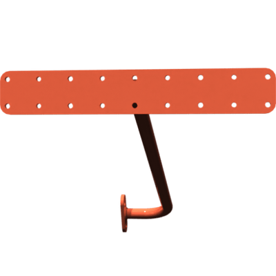 Pièces agricoles - Pièce divers - support de feu droit