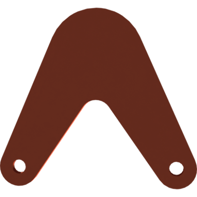 Pièces agricoles - Pièce divers - arrêt pour couvrir -peint-