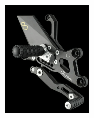 Pièces Quad & Motos - Equipement véhicule - Commandes reculées réglables LIGHTECH repliables - sélection standard/inversée