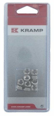Pièces agricoles - Fasteners - Écrou inox M6 x 1,0, SS (10)