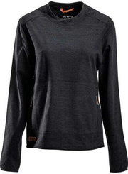 Vêtements et protections - Vêtement  - Sweat polaire col rond femme, anthracite L