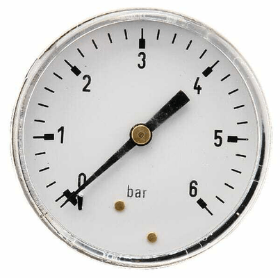Pièces agricoles - Hydraulique - Manomètre Ø63 0-6bar ¼" ar.
