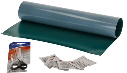 Pièces agricoles - Pièce divers - Kit de réparation de bâche Vert 400x1000 mm