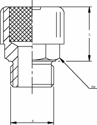 Pièces agricoles - Hydraulique - Bouchon reniflard 3/8" BSP