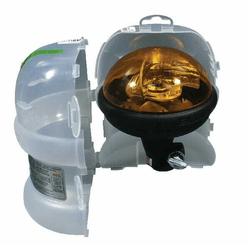 Pièces agricoles - Eclairage - Gyrophare 21W, 12/24W support de montage flexible, Ellipse par Sacex