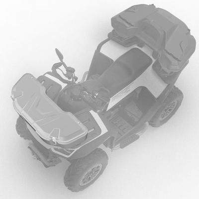 Accessoires et options matériel  - Quad - COFFRE AVANT SEGWAY ISOTHERME