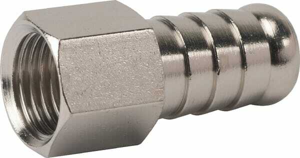 Pièces agricoles - Pièce pneumatique - Embout de tuyau 12 mm x 1/4"