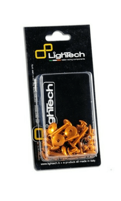 Pièces Quad & Motos - Pièces communes - Kit vis de carénage LIGHTECH Ergal or Yamaha T-Max 530