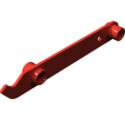 Pièces agricoles - Pièce divers - Parallélogramme soudé à droite -peint-