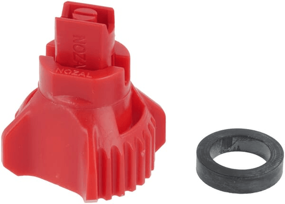 Pièces agricoles - Pièce Pulvérisateur - Jeu de buses à injection d'air (8 pièces) RDX 120° 04 rouge