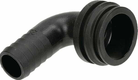 Raccord de tuyau 90° 25 mm avec connexion mâle T5