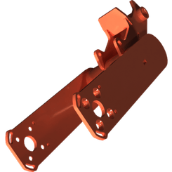 Pièces agricoles - Pièce divers - Bras oscillant étroit soudé peint