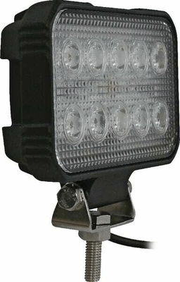 Pièces agricoles - Eclairage - Phare de travail LED rectangulaire 15W 1900lm, 10/30V, 150x37x100mm longue portée 10 LED Kramp