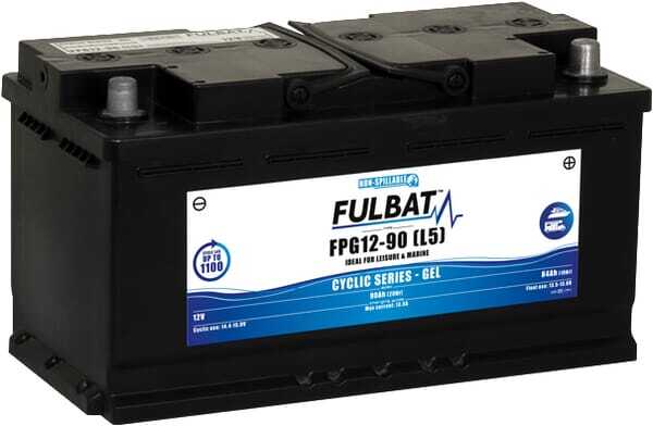 Pièces agricoles - Eclairage - Batterie GEL 12 V 90 Ah