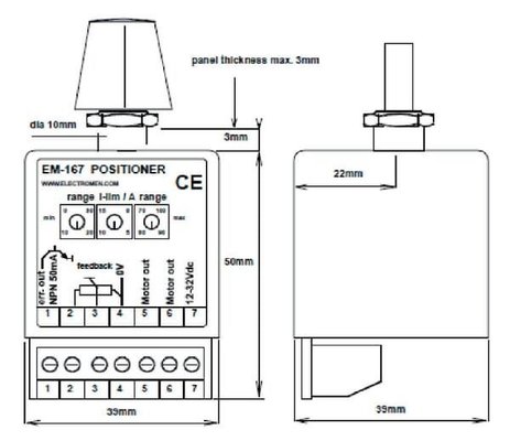 Pièces agricoles - Electricité - Module de positionnem.+interr.