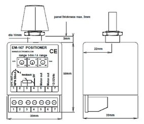 Pièces agricoles - Electricité - Module de positionnem.+interr.