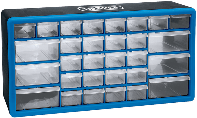 Pièces Quad & Motos - Outillage - Organiseurs à tiroirs DRAPER 30 compartiments